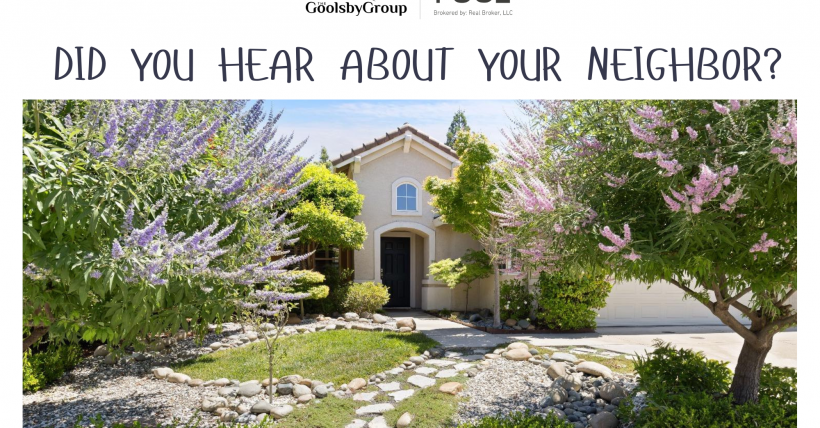 Did you hear about your neighbor: 45 Shire Court